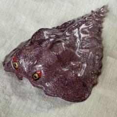 マルサン ヘドラ 飛行形態　パープルラメ　赤目 マルサン ヘドラ 飛行形態 パープルラメ 赤目 - メルカリ