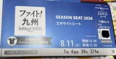 8月11日 ソフトバンク対千葉ロッテのサムネイル