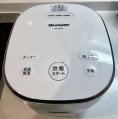 SHARP 炊飯器 3合 KS-CF05C ホワイトのサムネイル
