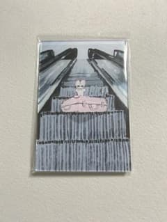 beco+87個展　しりみみうさぎ　アクリルポストカードパネル　②