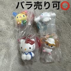 サンリオキャラクターズ カラともマスコット ガチャ 4種セットのサムネイル