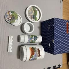 中国風陶器食器セットのサムネイル