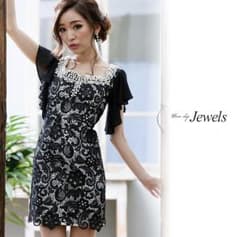 送料込 Jewels キャバドレス ブラックのサムネイル