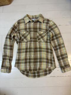 FIVE BROTHER ネルシャツ ブラウン Mサイズのサムネイル