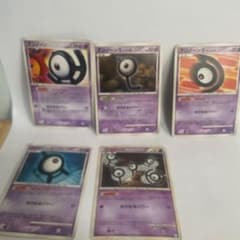 ポケモンカード アンノーン 5枚セットのサムネイル