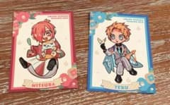 自縛少年花子くん、ミツバ＆輝兄カード、2枚セットのサムネイル