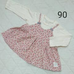 伊織様ご専用＊90センチ conoco 花柄トップス２点セットのサムネイル
