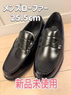 【新品未使用】メンズ黒ローファーENTRY G.T.HAWKINS 25.5cmのサムネイル
