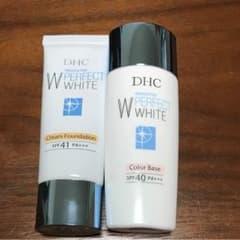 DHCパーフェクトホワイトカラーベースクリームファンデセット美品のサムネイル