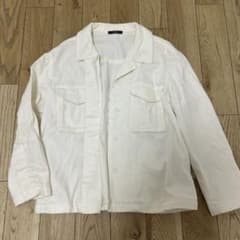 MURUA ホワイト デニムジャケット カバーオールのサムネイル