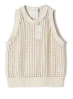 HYKE(ハイク)】 CROCHETED SWEATER TANK TOP - メルカリ