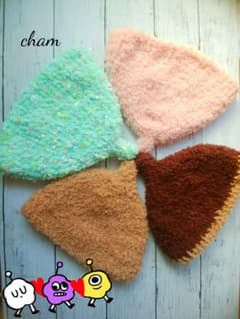 リリ様専用　フワフワもこもこのどんぐり帽子のサムネイル