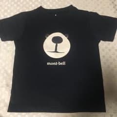 モンベル Tシャツ 110 美品 黒のサムネイル