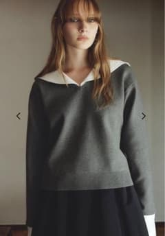 THE TOÉ THE TOE Cochem Sailor Top グレー S - メルカリ