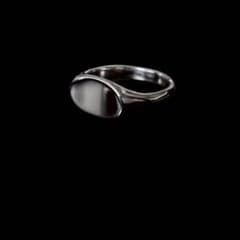 新品 W double oval pinkie ring 16号 ovy - メルカリ