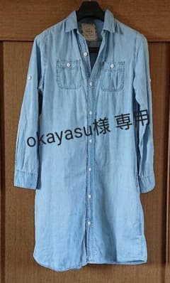 ikka ワンピース デニムシャツのサムネイル