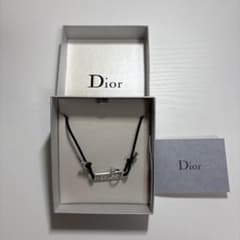 Dior シルバークリスタルストラップチョーカーのサムネイル