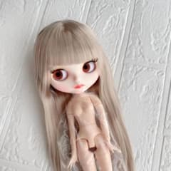 ❤️アイシードール❤️シルバーブロンドストレート ニューフェイス