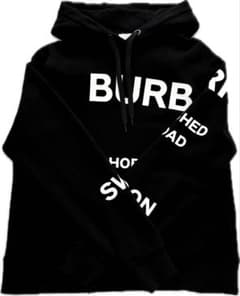 BURBERRY ブラック フード付きパーカーのサムネイル