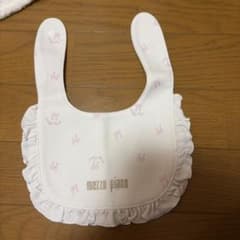 mezzo piano スタイ よだれかけ リボン柄のサムネイル