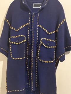 定価38500円 25ss フィンガリン ハンドステッチニット 半袖ビーチ