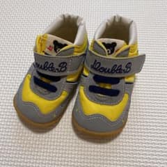 【美品】ダブルビースニーカー11.5cmのサムネイル
