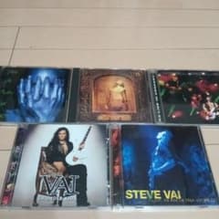 【最終値下げ】 スティーヴ・ヴァイ STEVE VAI CD 5枚セットのサムネイル