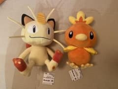 ポケットモンスター もふぐっとぬいぐるみ ニャース アチャモ 2種