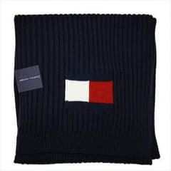 TOMMY マフラー  ネイビーのサムネイル