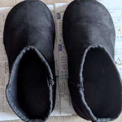 Racbaki ラクバキ 矯正靴 ショートブーツ ムートン 黒 ブラック　M Racbaki ラクバキ 矯正靴 ショートブーツ ムートン 黒 ブラック