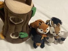 フライングタイガー 森の動物 ぬいぐるみのサムネイル
