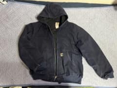 K*H様 Carhartt フード付きジャケット 黒 J130MDIのサムネイル