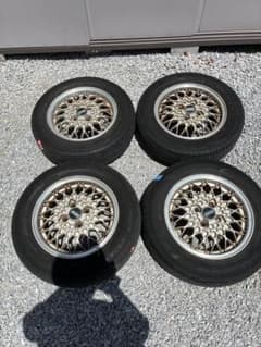 BBS JT190ジェミニ14インチ 5J+46 アルミホイール タイヤ付4本 BBS JT190ジェミニ14インチ 5J+46 アルミホイール タイヤ付4本 - メルカリ