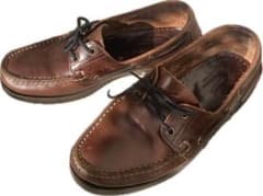 ［Yuzo Yamagami］Paraboot ブラウン デッキシューズ Yuzo Yamagami様専用］Paraboot ブラウン デッキシューズ - メルカリ