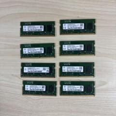 BUFFALO ノートPC用メモリ DDR4 4GB 8枚セット 計32GB - メルカリ