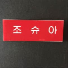 【値下げ】Seventeen ジョシュア ネームのサムネイル