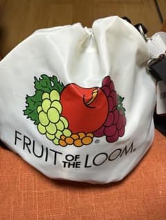 FRUIT OF THE LOOM 巾着バッグ ホワイトのサムネイル