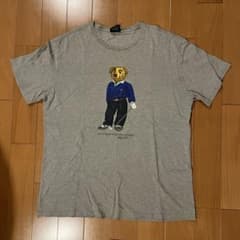 POLO RALPH LAUREN 90s ポロベア タグ付き グレー Lのサムネイル