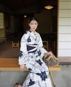 【utatane×Acka.】浴衣・帯セット 百合 white utatane×Acka.】浴衣・帯セット 百合 white - メルカリ