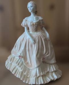 Coalport（コールポート 陶器の人形 Louisa（ルイザ） Coalport（コールポート 陶器の人形 Louisa（ルイザ） - メルカリ