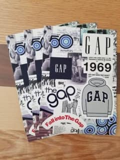 GAP　50th anniversary ステッカー　3枚組のサムネイル