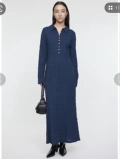 moussy MERMAID LACE ドレス　マーメイドワンピース　1ネイビーのサムネイル