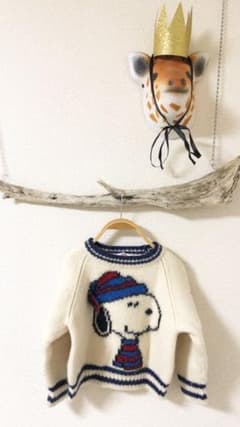 スヌーピー　SNOOPY セーターのサムネイル