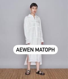 AEWEN MATOPH シャツワンピース 新品未使用 イウエンマトフ AEWEN MATOPH シャツワンピース