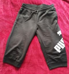 【PUMA】7分丈スウェットパンツ／XL／黒のサムネイル