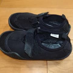 18cmウォーターシューズ黒のサムネイル