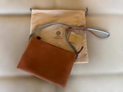 GANZO レザー サコッシュ ブラウンのサムネイル