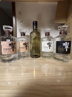 竹鶴 25年 響 4本セット 空瓶 - メルカリ
