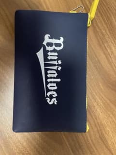Buffaloes ラバーポーチ　ネイビーのサムネイル