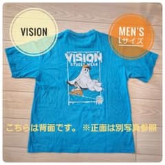最終価格【美品】VISION Tシャツ MEN'S ⭐Lサイズ⭐のサムネイル
